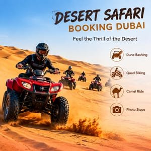 Desert safari booking dubai