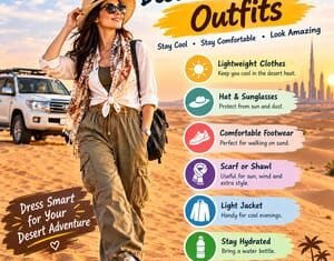 Desert safari dubai outfits