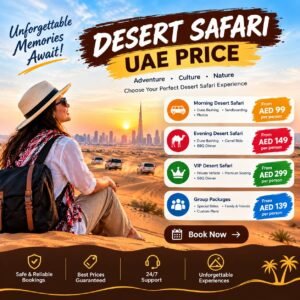 Desert safari UAE price