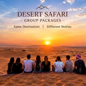 Desert safari group packages