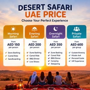 Desert safari UAE price