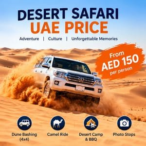 Desert safari UAE price
