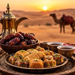 Desert safari foods