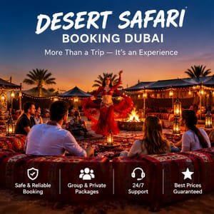Desert safari booking dubai