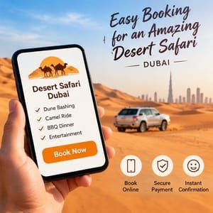 Desert safari booking dubai