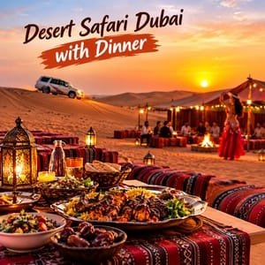 desert safari dubai with dineer