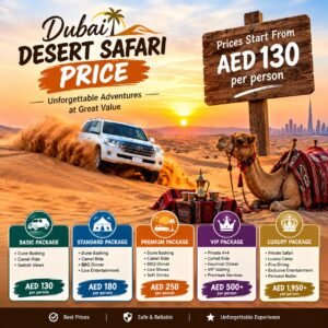 desert safari price