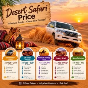 desert safari price