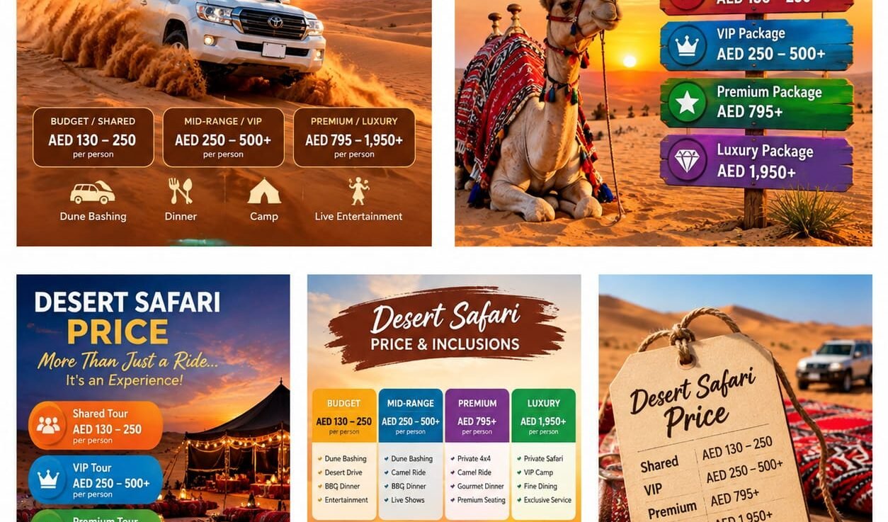 desert safari price