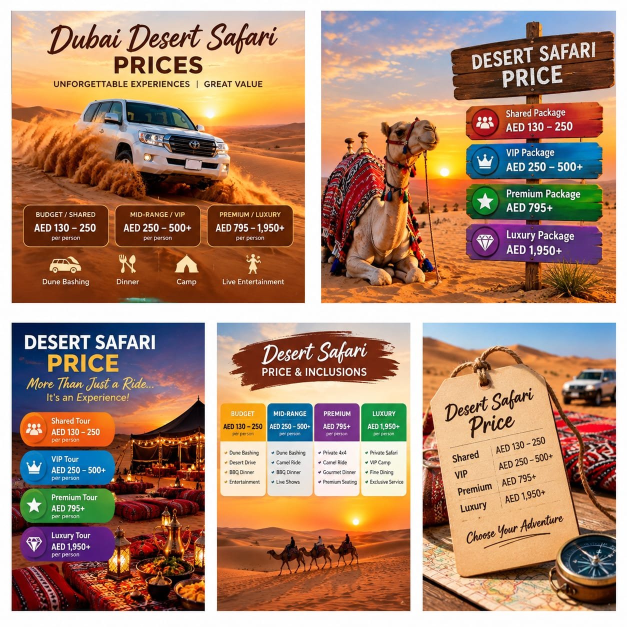 desert safari price