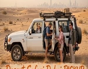 Best desert safari dubai pickup