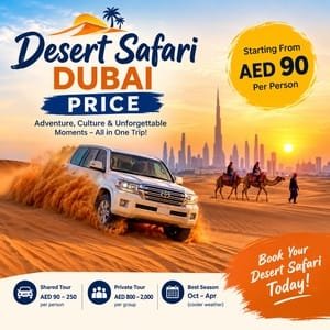 desert safari dubai price