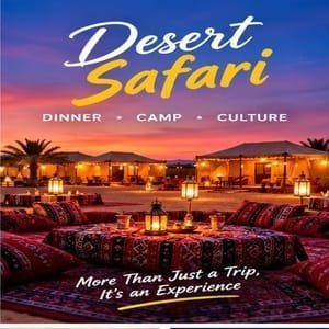 Morning desert safari