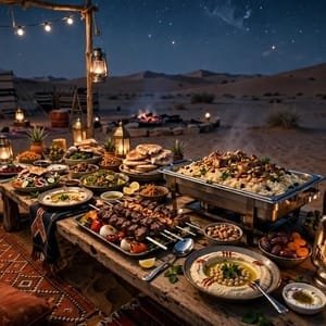 Evening Desert Safari BBQ Dinner