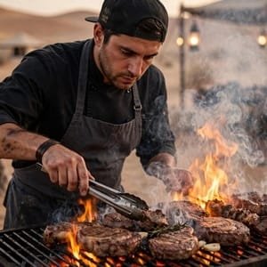 Evening Desert Safari BBQ Dinner