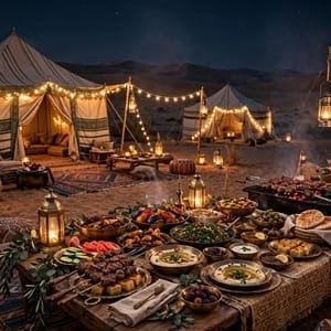 Evening Desert Safari BBQ Dinner