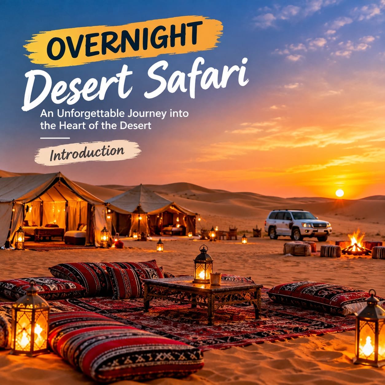 Overnight Desert Safari Dubai